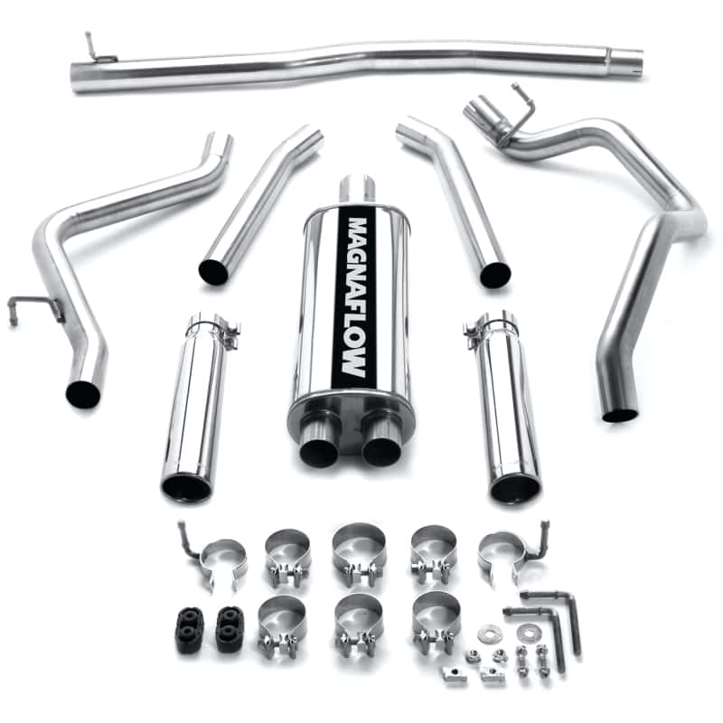 Magnaflow — MagnaFlow Sys CB 05- Dakota Dual EC-CC/SB
Cat-Back - view 2
