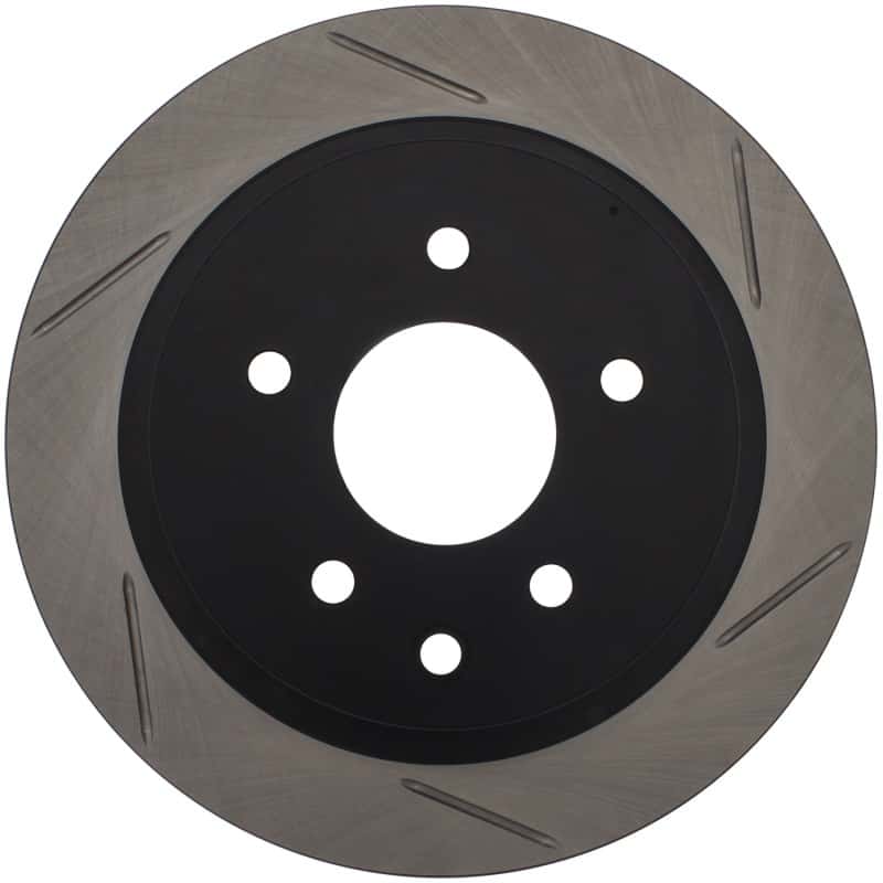 Stoptech — StopTech Power Slot 03-05 350Z / 03-04 G35 / 03-05 G35X SportStop Slotted Rear Left Rotor
Sport Slotted Rotor - view 1