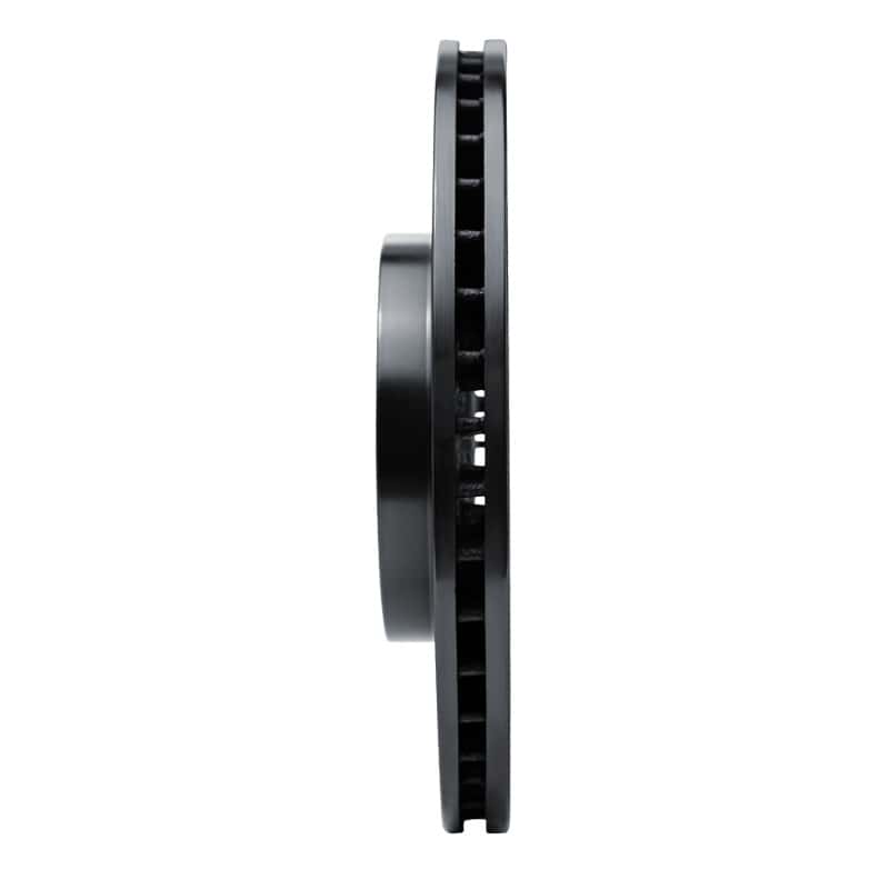 R1 Concepts — R1 12-16 Honda CR-V Front Left Drilled & Slotted Black Brake Rotor
R1 Brake Rotor Drill - view 3