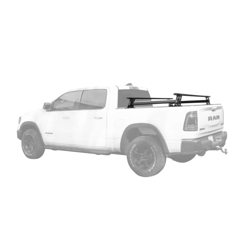 Go Rhino — Go Rhino 15-22 Ford F-150 / 19-22 RAM 1500 / 07-21 Toyota Tundra XRS Cross Bars Kit - Tex. Blk
XRS Bed Cross Rails - view 6