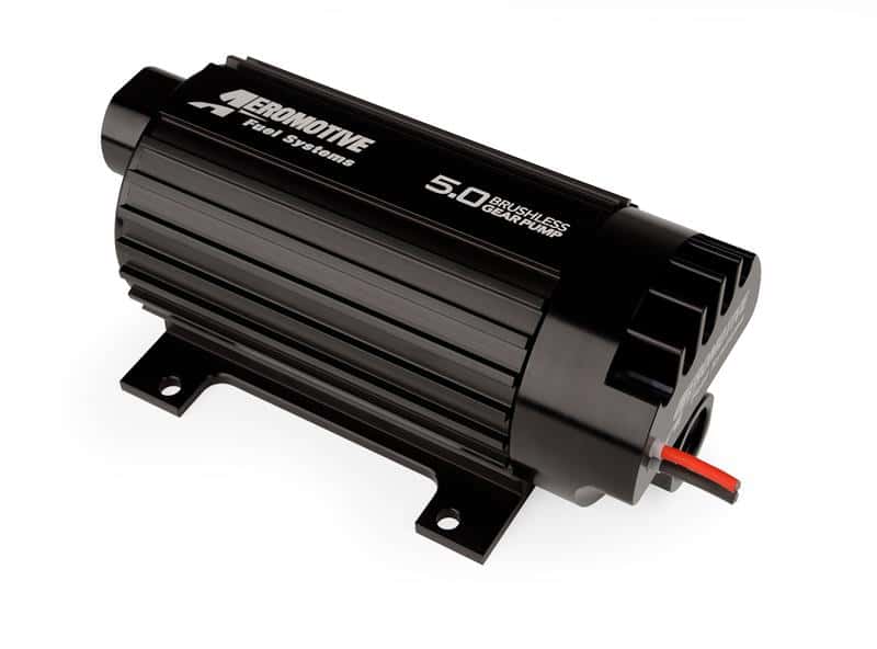 Aeromotive — Aeromotive 5.0 Brushless Spur Gear External Fuel Pump - In-Line - 5gpm - view 3