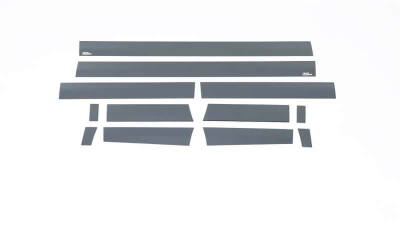 Putco — Putco 15-20 Ford F-150 Super Cab 6.5ft (4.25in Tall - 12pcs) Black Platinum Rocker Panels
Rocker Panel Molding - view 1