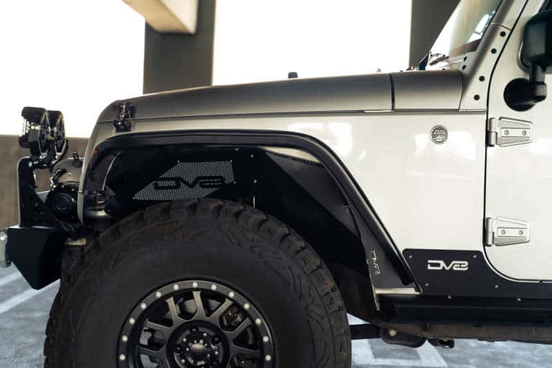 DV8 Offroad — DV8 Offroad 07-18 Jeep Wrangler JK Slim Fender Flares
Jeep Fender Flares - view 3