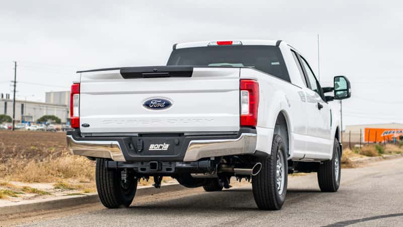 Borla — Borla 17-22 Ford F-250/F-350 SD 6.2L V8 2+4WD (Non-Dually) 2.75in ATAK Catback Exhaust
Cat-Back System - view 2