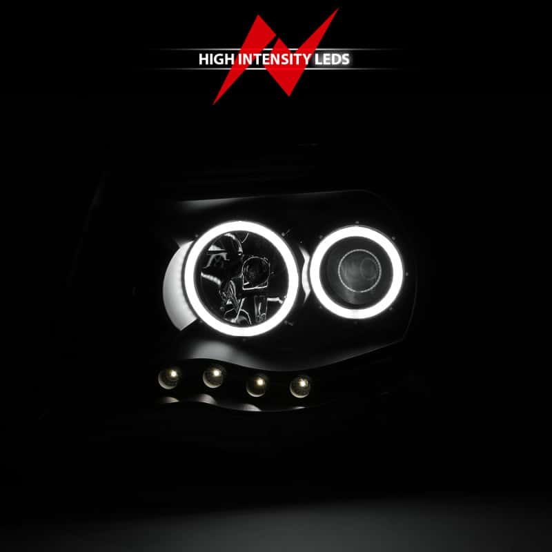 ANZO — ANZO 2005-2011 Toyota Tacoma Projector Headlights w/ Halo Black
Head Light Set
HdLtSet - view 13