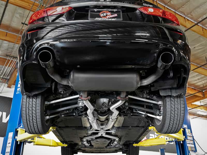 aFe — aFe Takeda 2.5in to 3in 304 SS Y-Pipe Exhaust System 16-18 Infiniti Q50/Q60 V6-3.0L (tt)
Takeda Y-Pipe - view 5