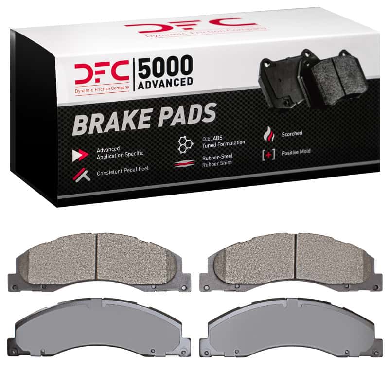 DFC — DFC 08-25 Ford E-250 Front 5000 Advanced Semi Metallic Brake Pads
DFC Brake Pad Set - view 1