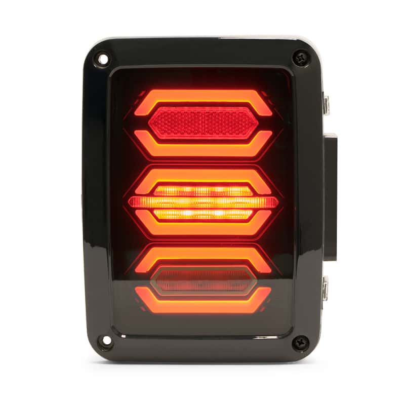 DV8 Offroad — DV8 Offroad 07-18 Jeep Wrangler JK Octagon LED Tail Light
Tail lights - view 4