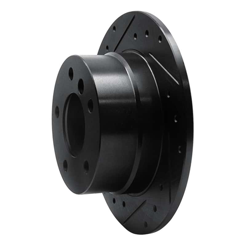 R1 Concepts — R1 96-02 BMW Z3 Rear Left Drilled & Slotted Black Brake Rotor
R1 Brake Rotor Drill - view 2