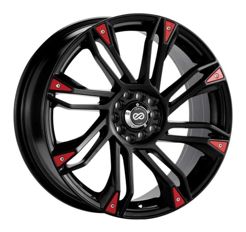 Enkei — Enkei GW8 17x7 5x100/114.3 42mm Offset 72.6 Bore Matte Black Wheel - view 1