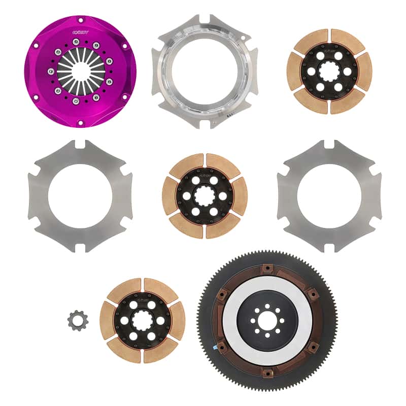 Exedy — Exedy 1990-1996 Nissan 300ZX Turbo V6 Hyper Triple Cerametallic Clutch Rigid Disc Push Type Cover
Hyper Multi Series
Clutch Kit - view 3