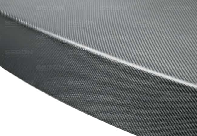Seibon — Seibon 09-12 Nissan GTR R35 OEM Dry Carbon Fiber Trunk/Hatch (NO Spoiler Holes) - view 2