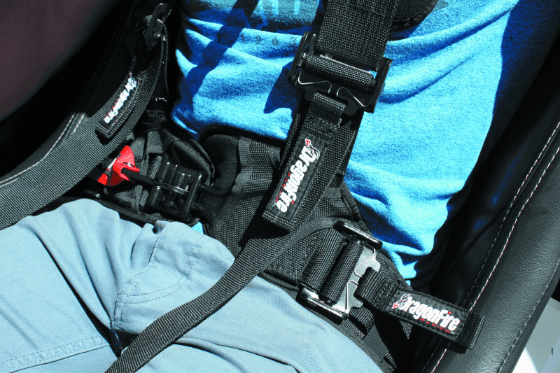 DragonFire Racing — DragonFire Racing Harness Evo- Black - view 2