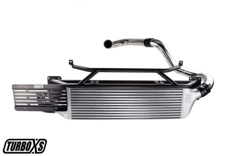 Turbo XS — Turbo XS FMIC for 15-16 Subaru WRX - Polished Pipes
Intercooler - view 3
