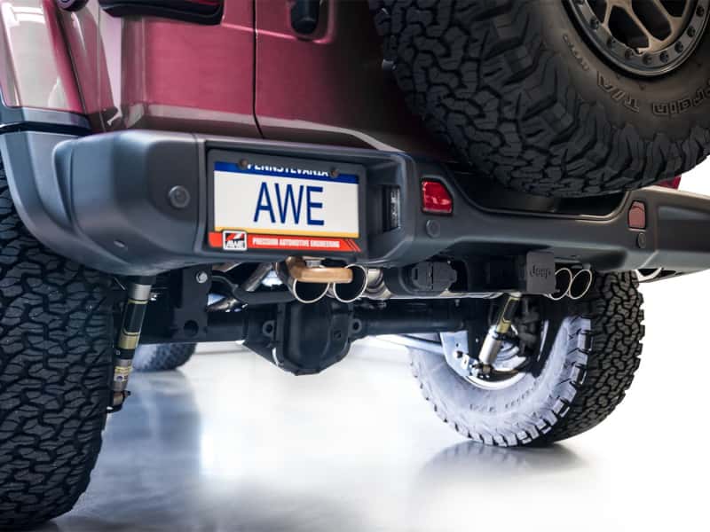 AWE Tuning — AWE 21+ Wrangler 392 Switchpath Cat-Back Exhaust- Quad BashGuards
SwitchPath™ Exhaust - view 14