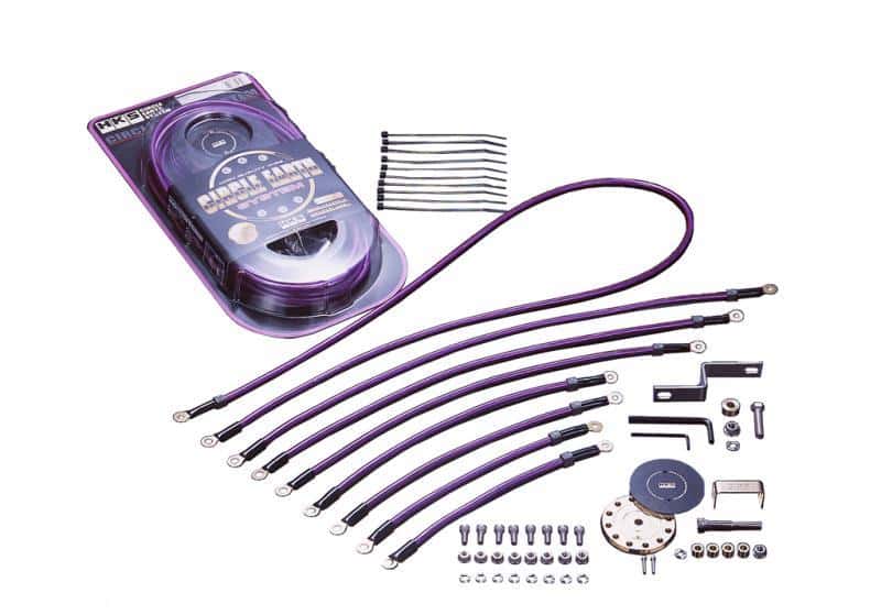 HKS — HKS Wire Kit for Circle Earth Grounding Kit - 3 meter length - view 1