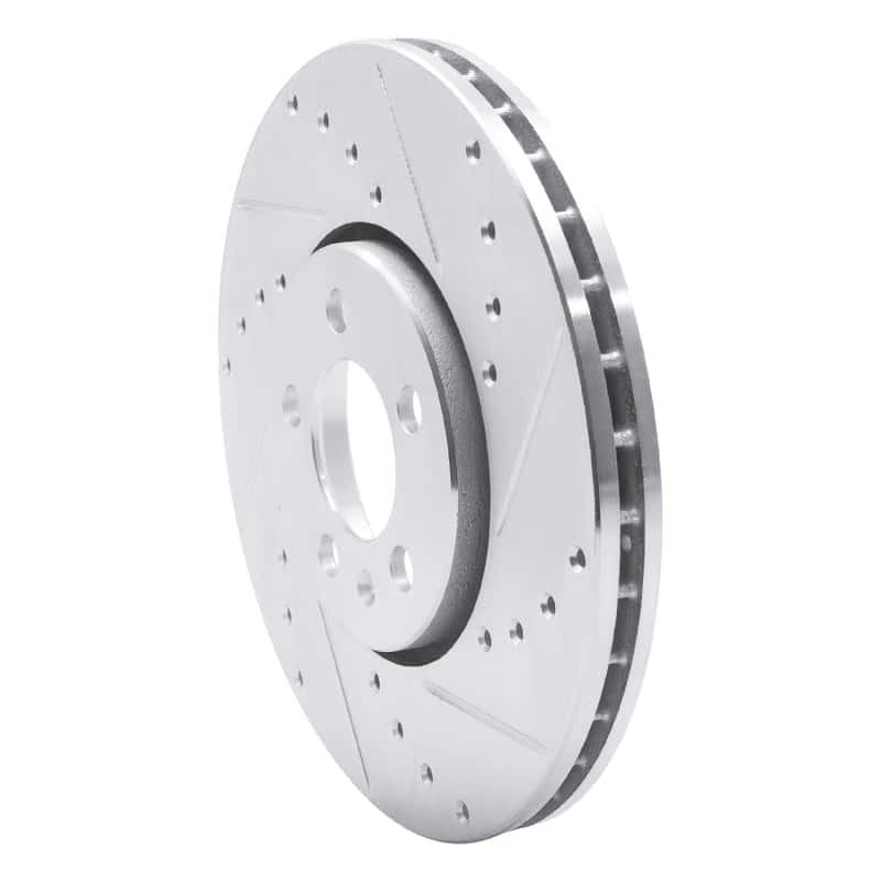 R1 Concepts — R1 98-18 Audi A1 (Mexico) Front Right Drilled & Slotted Silver Brake Rotor
R1 Brake Rotor Drill - view 2