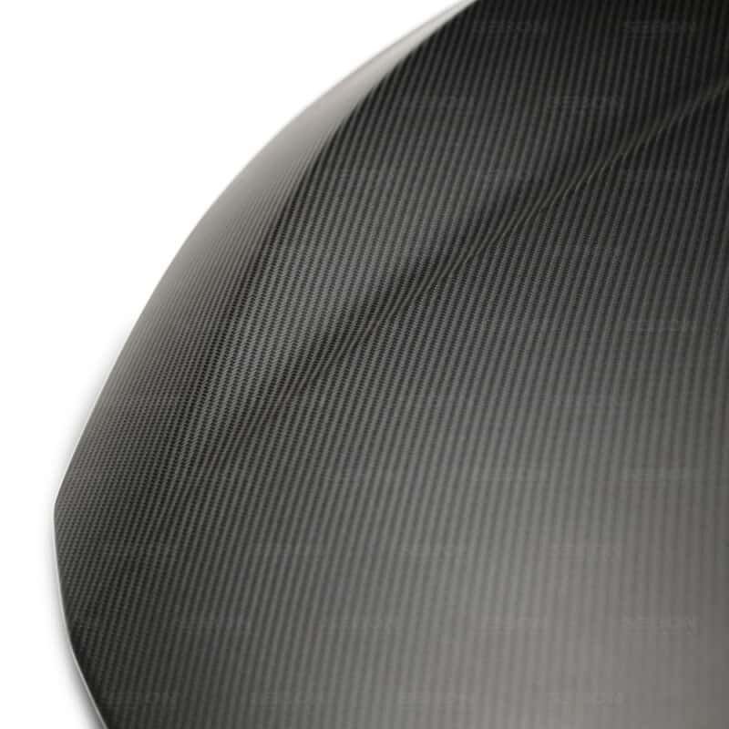 Seibon — Seibon 17-18 Honda Civic Type-R OEM-Style Dry Carbon Fiber Hood - view 9