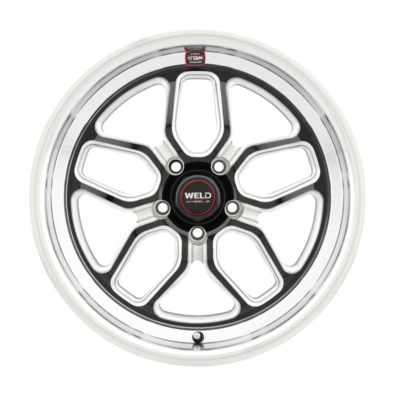 Weld — Weld Racing 18x10 Laguna Drag 5x115 ET30 BS6.70 Gloss BLK MIL DIA 78.1 - view 1