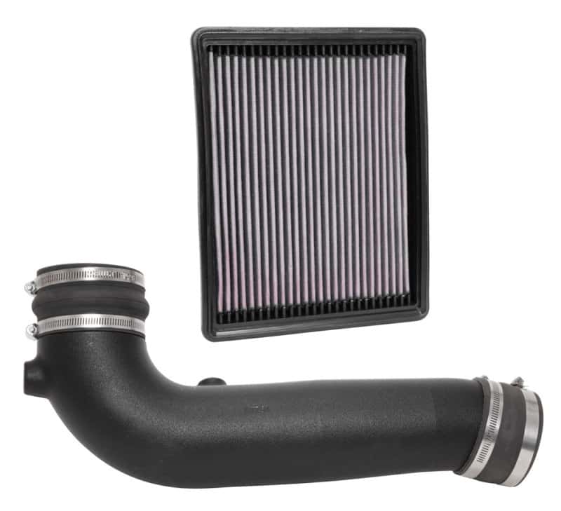 Airaid — Airaid 17-18 GMC Sierra/Yukon V8-6.2L F/I Jr Intake Kit - Oiled / Red Media
Junior Air Intake Sy
Junior Air Intake - view 8