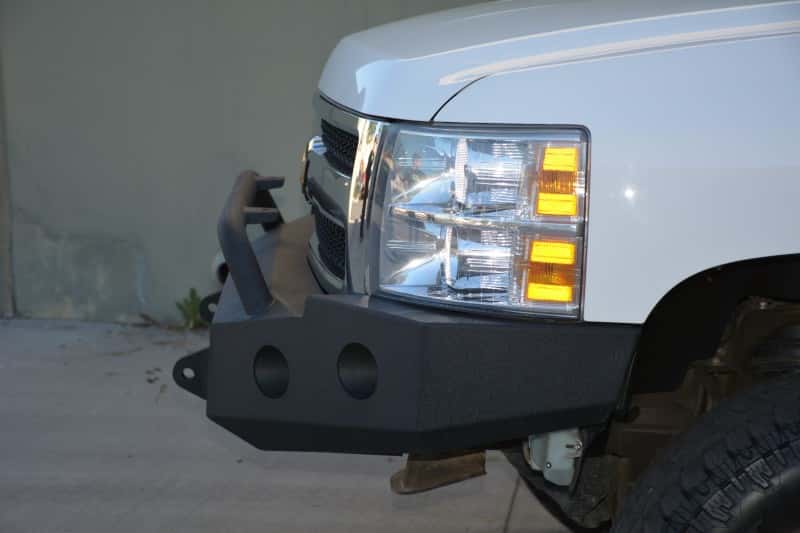 DV8 Offroad — DV8 Offroad 07-13 Chevrolet Silverado 1500 Front Bumper - Black Powdercoat - view 10