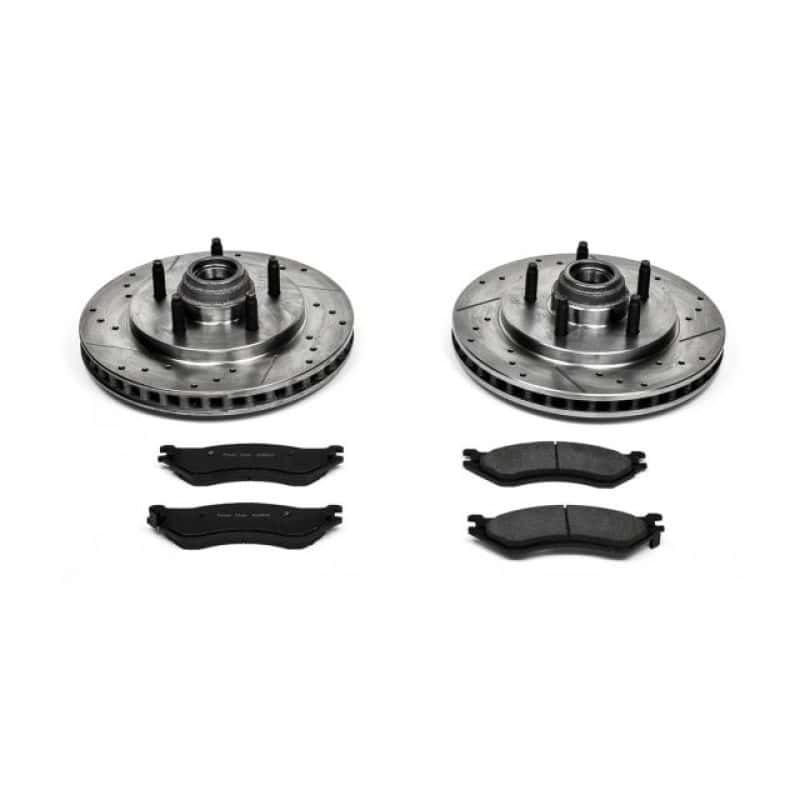 PowerStop — Power Stop 00-02 Ford Expedition Front Z23 Evolution Sport Brake Kit - view 1