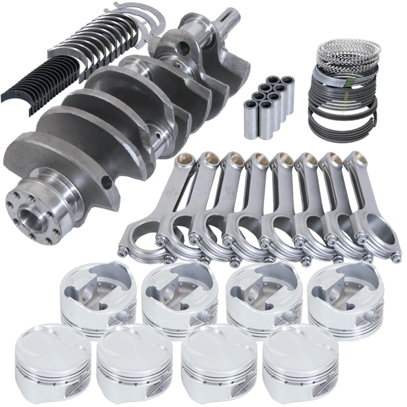 Eagle — Eagle Ford 4.6 2V Windsor 3.750in Crank 5.950in H-Beam -13cc 3.572in Pistons Rotating Assembly
Street & Strip Assy - view 1