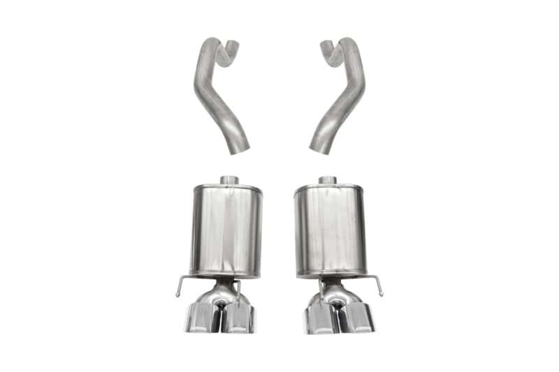 CORSA Performance — Corsa 2005-2007 Chevrolet Corvette (C6) 6.0L/6.2L Polished Xtreme Axle-Back Exhaust w/4.5in Tips
Exhaust - view 2