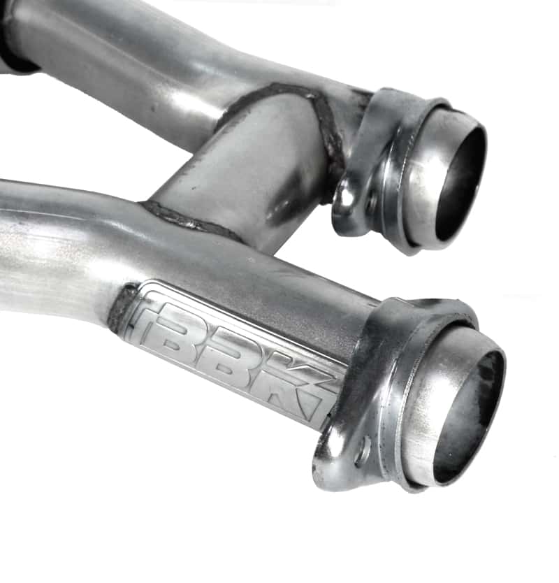 BBK — BBK 79-93 Mustang 5.0 Short Mid H Pipe With Catalytic Converters 2-1/2 For BBK Long Tube Headers
ExhstCrossoverPipe
Exhaust Pipes - view 3