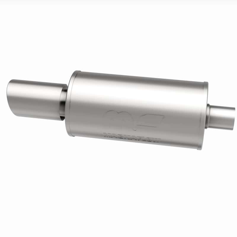 Magnaflow — MagnaFlow Muffler W/Tip Mag SS 14X7X7 2.25/4.
Straight Through - view 12