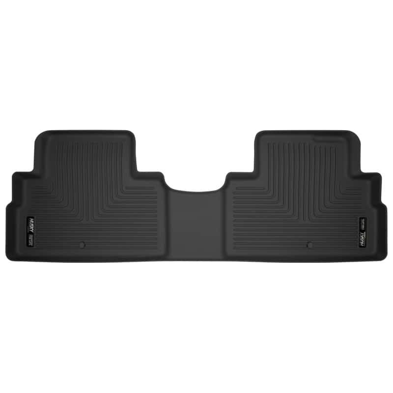 Husky Liners — Husky Liners 2020 Kia Telluride / 2020 Hyundai Palisade X-Act Contour Black Floor Liners (2nd Row) - view 1