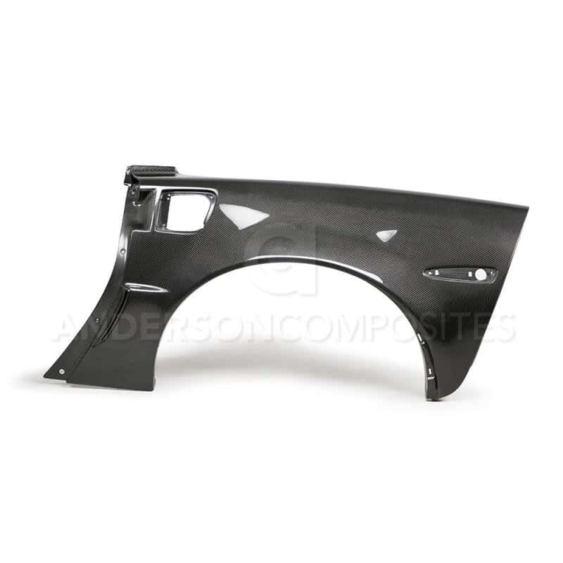 Anderson Composites — Anderson Composites 05-13 Chevrolet Corvette C6 Type-ZR1 Carbon Fiber Rear Fenders - view 1