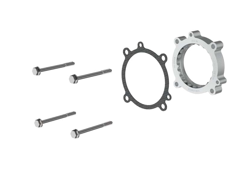aFe — aFe 18-23 Volkswagen Atlas V6-3.6L Silver Bullet Throttle Body Spacer Kit
Throttle Body Spacer - view 2
