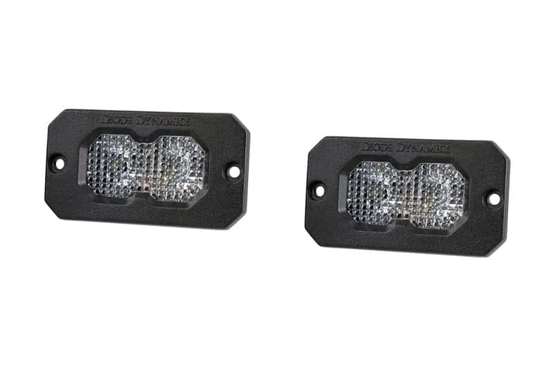 Diode Dynamics — Diode Dynamics C2 2.0 Sport White Flood Flush RBL (Pair) - view 1