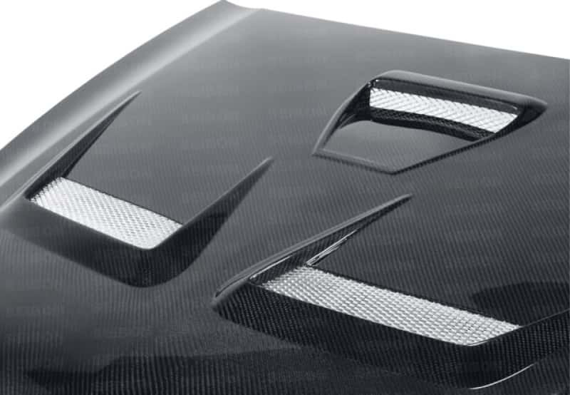 Seibon — Seibon 04-08 Acura TL CW-Style Carbon Fiber Hood - view 2