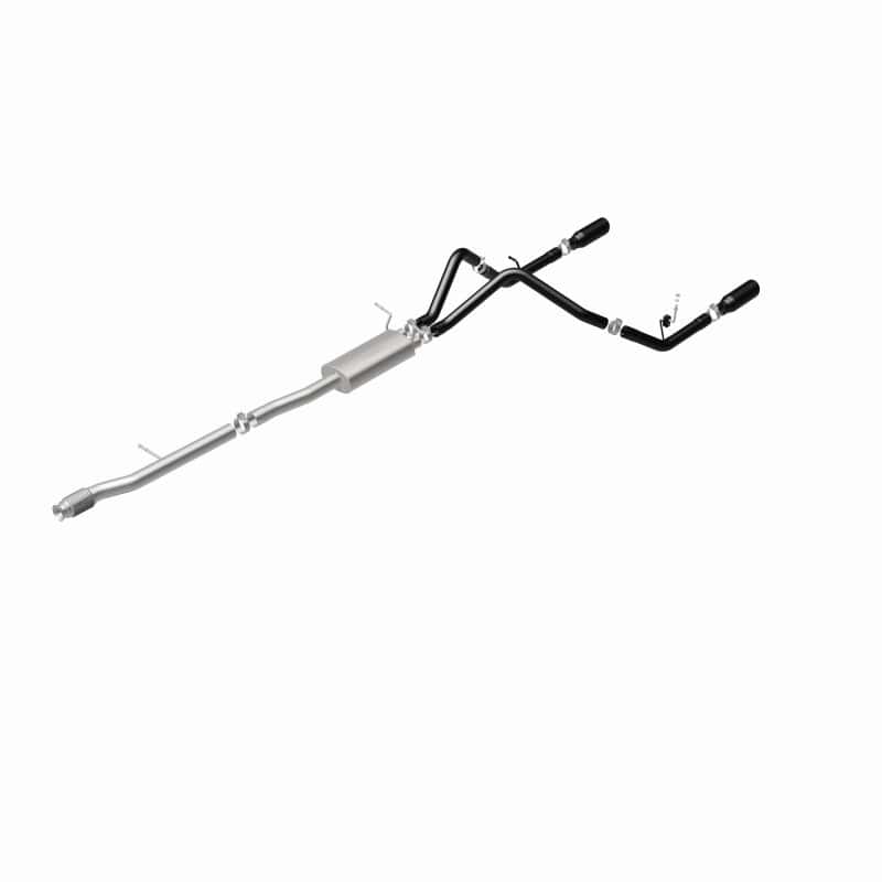 Magnaflow — MagnaFlow SYS Cat-Back 4in Black Dual Split Rear Tips 14-15 Chevy Silverado/GMC Sierra 4.3L-5.3L
Cat-Back - view 13