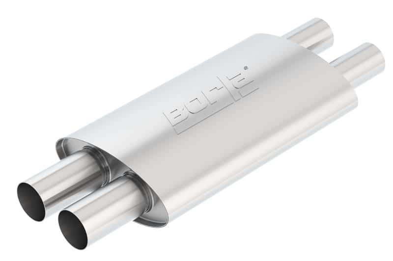 Borla — Borla 15-17 Ford Mustang GT 5.0L Touring Muffler (Does Not Fit OEM Exhaust)
ExhstResonator - view 2