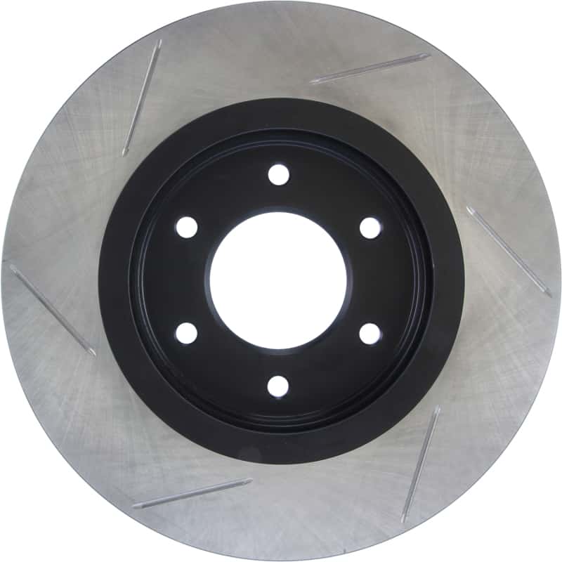 Stoptech — StopTech Power Slot 08-09 Infiniti QX4/QX56 / 07-09 Nissan Armada Left Front Slotted Rotor
Sport Slotted Rotor - view 5
