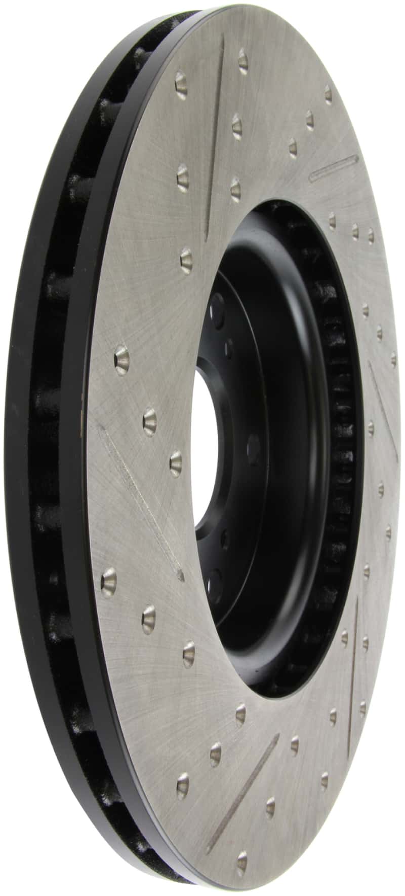 Stoptech — StopTech 04-08 Accura TL (Brembo Caliber) SportStop Slotted & Drilled Left Front Rotor
StopTech 04-08 Acura TL (Brembo Caliber) SportStop Slotted & Drilled Left Front Rotor
Slot/Drill Rotor - view 2