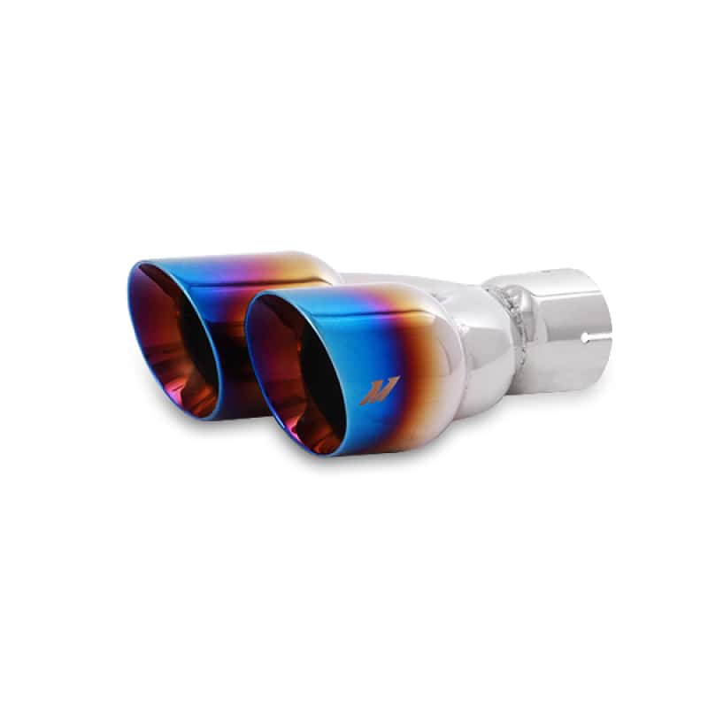 Mishimoto — Mishimoto 14-16 Ford Fiesta ST 1.6L 2.5in Stainless Steel Cat-Back Exhaust w/ Burnt Ti Tips - view 3
