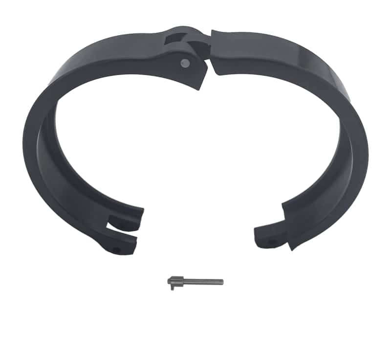Granatelli Motor Sports — Granatelli 4.0in Dual Seal Clamshell Clamp - Aluminum Black
Exhaust Clamp - view 4
