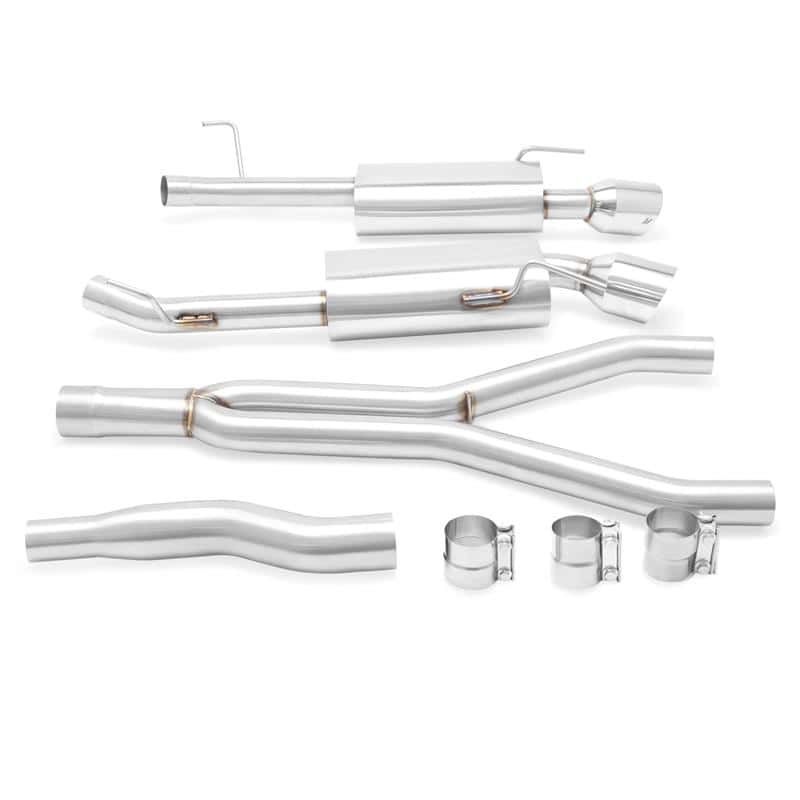 Mishimoto — Mishimoto 2015-2016 Ford Mustang 2.3L EcoBoost Stainless Steel Cat-Back Exhaust - view 4