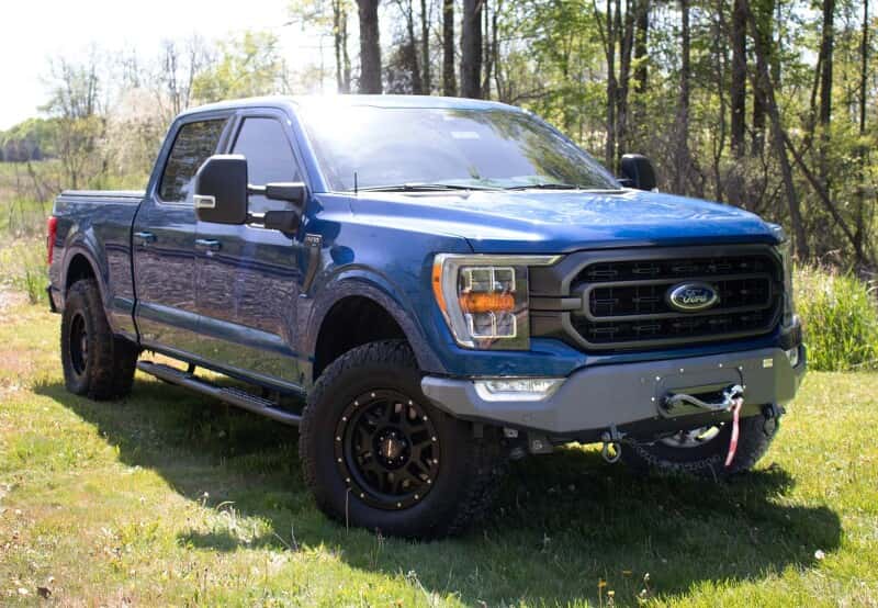 Fishbone Offroad — Fishbone Offroad 2021+ F150 Pelican Winch Plate Only (Fits FB22366) - Black Texture - view 6