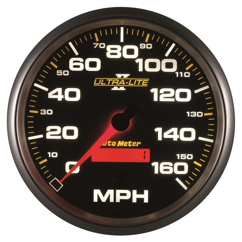 AutoMeter — Autometer Ultra-Lite II 5 Inch 160 MPH FSE Programmable Speedometer
5" SPEEDO, 160 MPH, - view 5