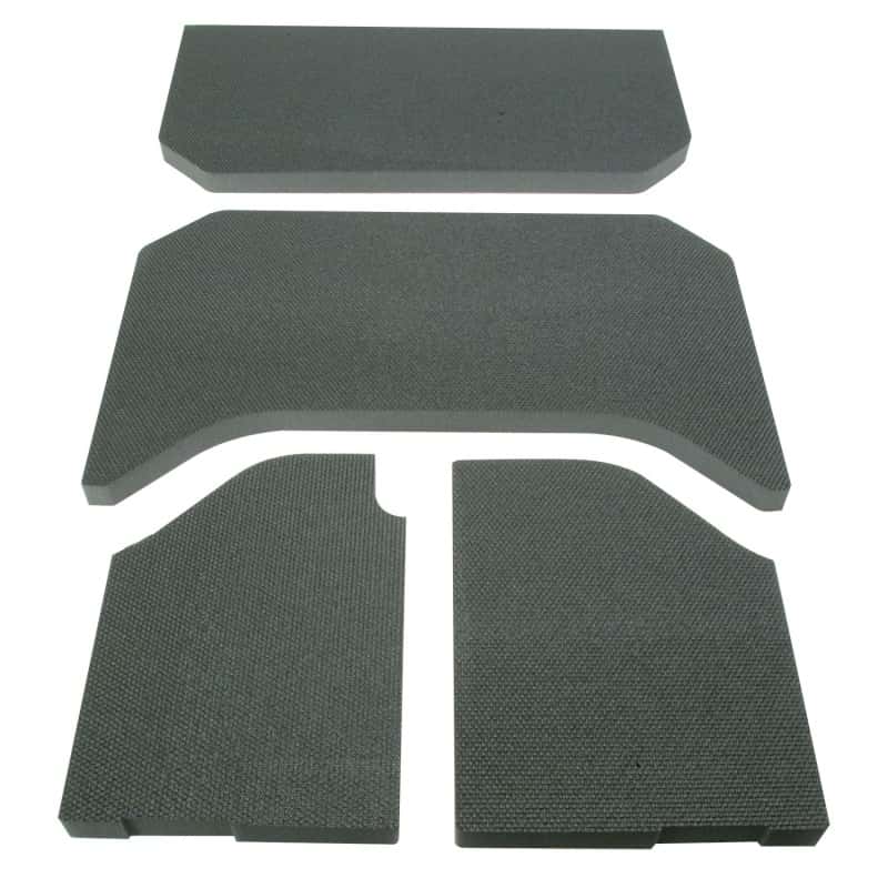 DEI — DEI 07-10 Jeep Wrangler JK 4-Door Boom Mat Headliner - 4 Piece - Black
Sound Dampening Kit - view 7