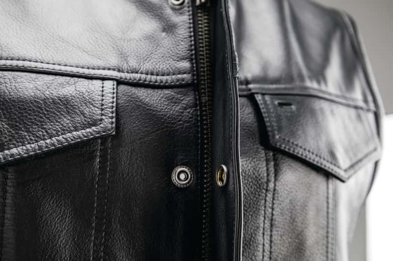 Kuryakyn — Kuryakyn Leather By River Road Vandal Club Vest Black - Small - view 2