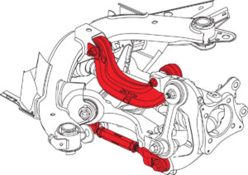 SPC Performance — SPC Performance 15-20 Ford Mustang Rear Performance Kit
PERF CAMBER/TOE KIT
ADJ ARM KT - view 2