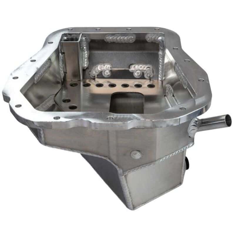 Moroso — Moroso Subaru EJ20/EJ22/EJ25 Wet Sump 6qt 6-7/8in Deep Aluminum Oil Pan w/Pickup & Windage Tray - view 2