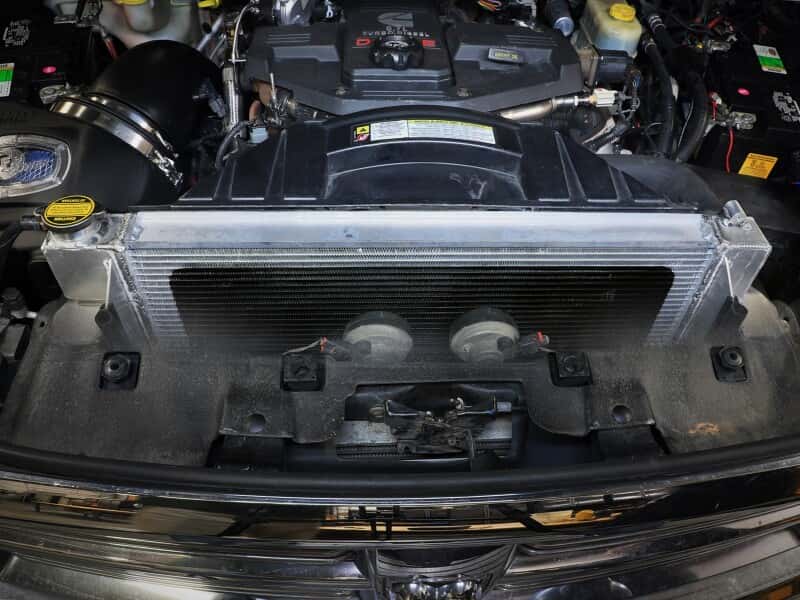 aFe — aFe 10-12 Dodge RAM L6-6.7L (td) BladeRunner Street Series High Capacity Aluminum Radiator
BladeRunner Radiator - view 5