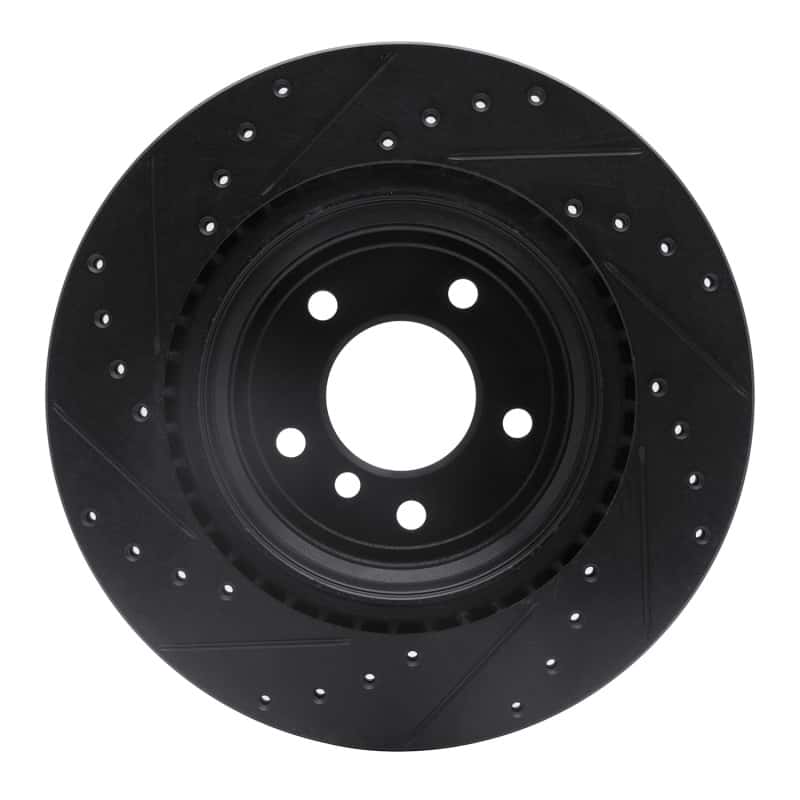 R1 Concepts — R1 06-15 BMW 335XI Rear Right Drilled & Slotted Black Brake Rotor
R1 Brake Rotor Drill - view 5
